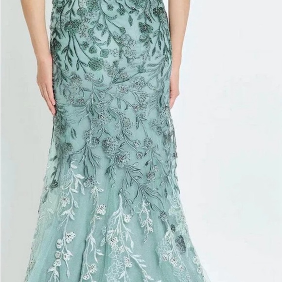 Mother of the Bride/Groom dress- Montage by Mon Cheri- Sage Green - Picture 3 of 12